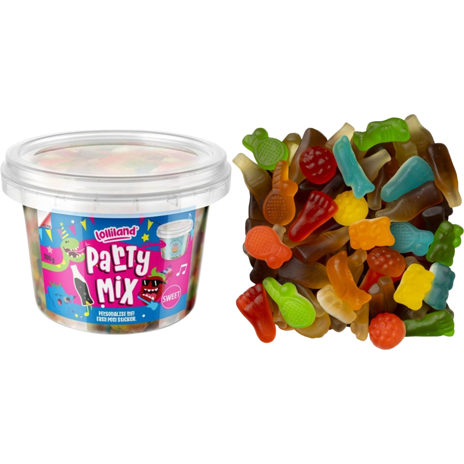 Party Mix Gummi Tub (200g)