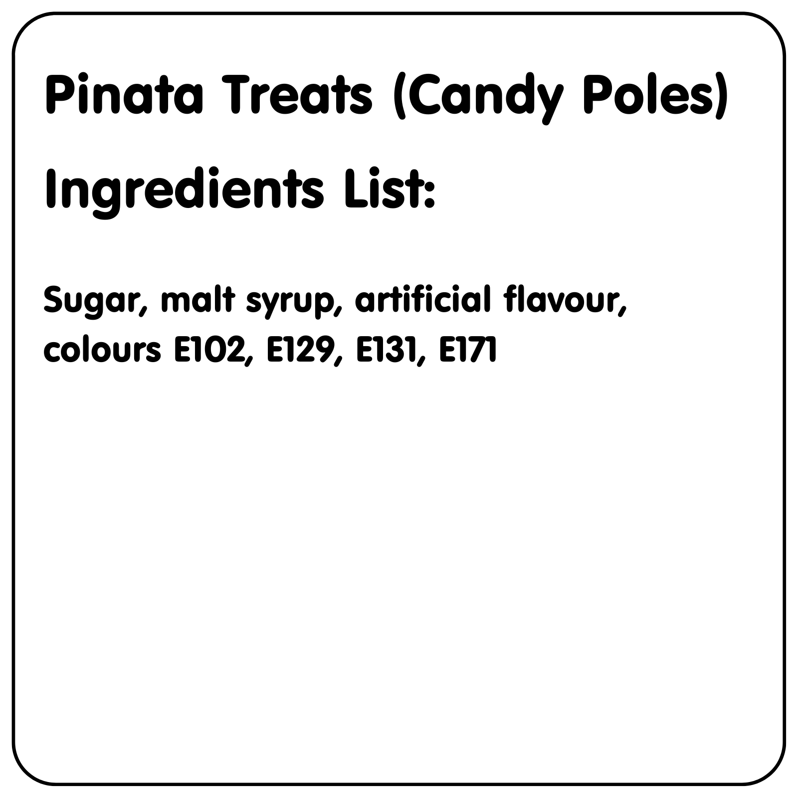 Fun Time Pinata Party Treats (1kg) Lollies, Sweets, & Candy Party