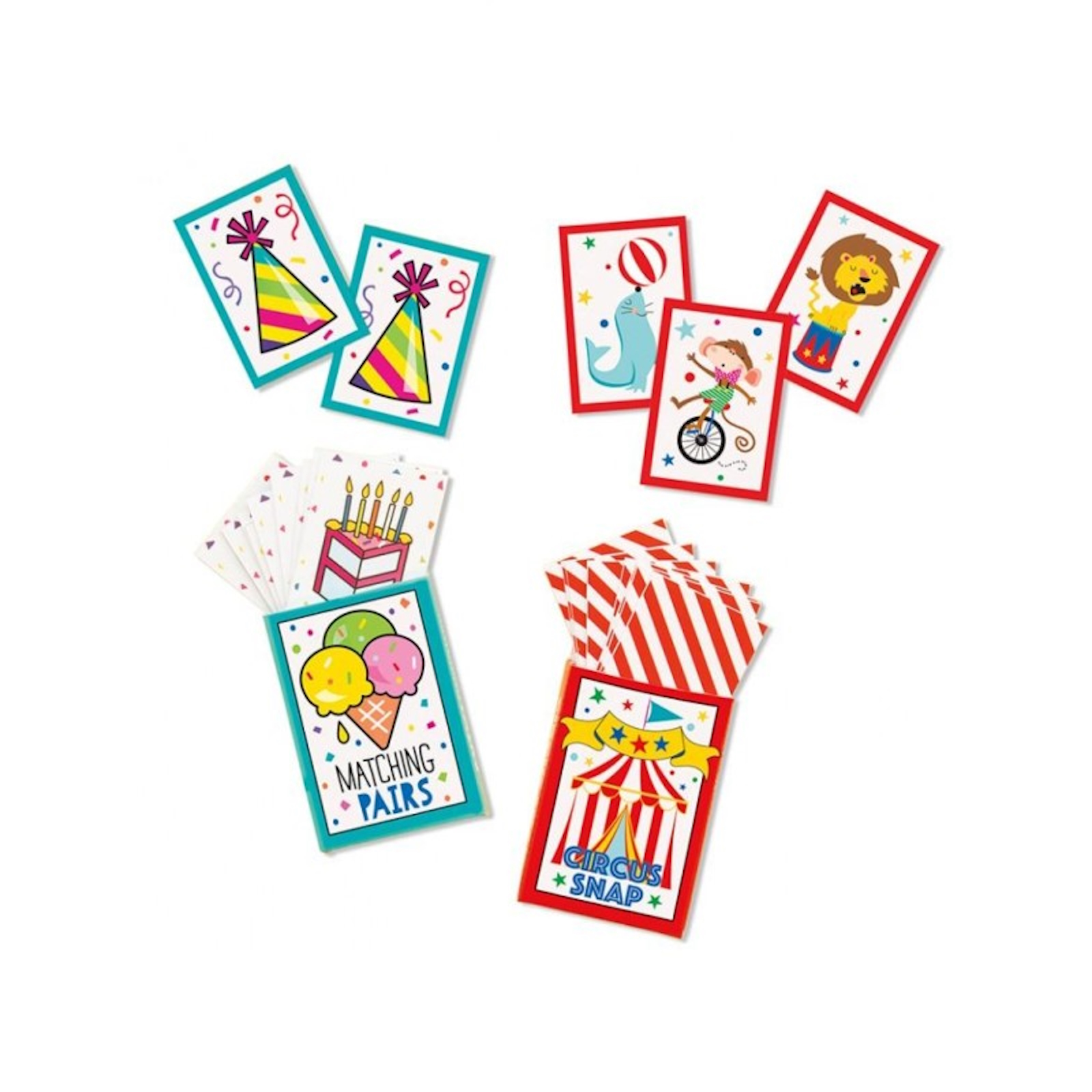 Snap And Memory Card Games Bag (Pack of 6)