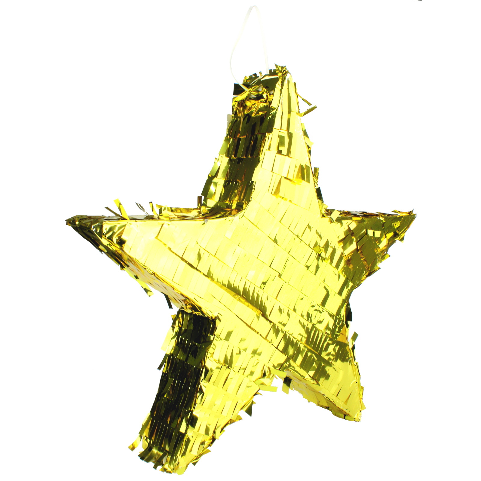 Gold Star Foil Pinata 44cm