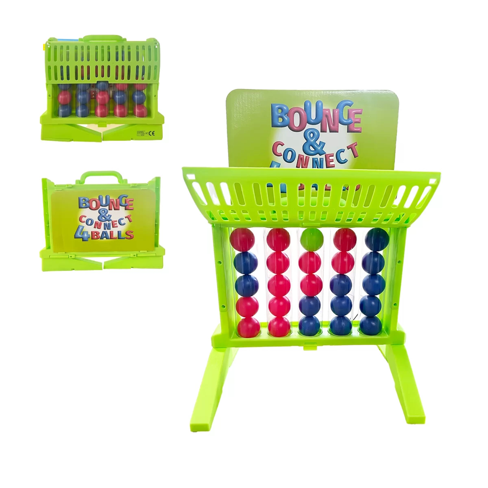 Bounce & Connect 4Balls Game 