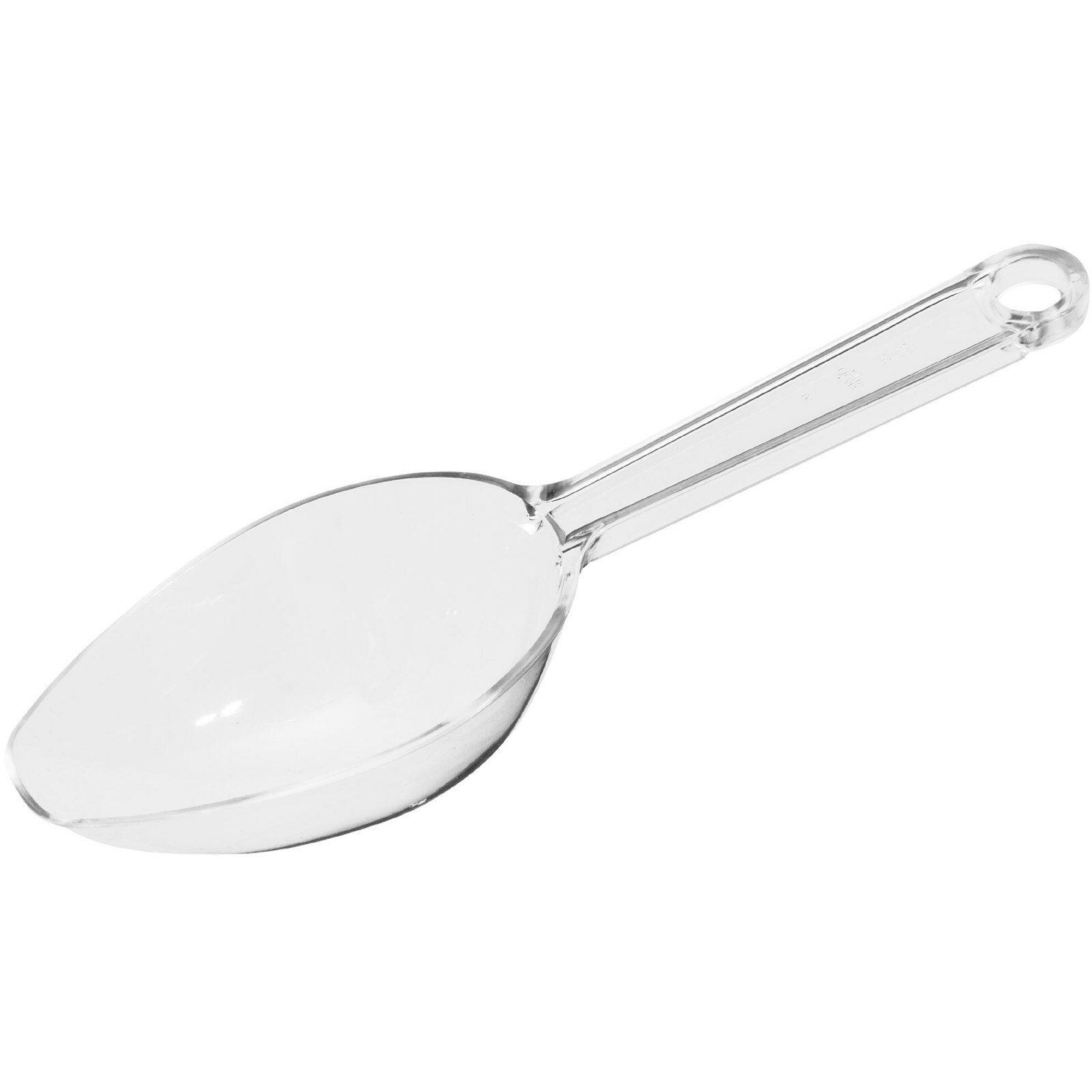 Clear Plastic Lolly Scoop