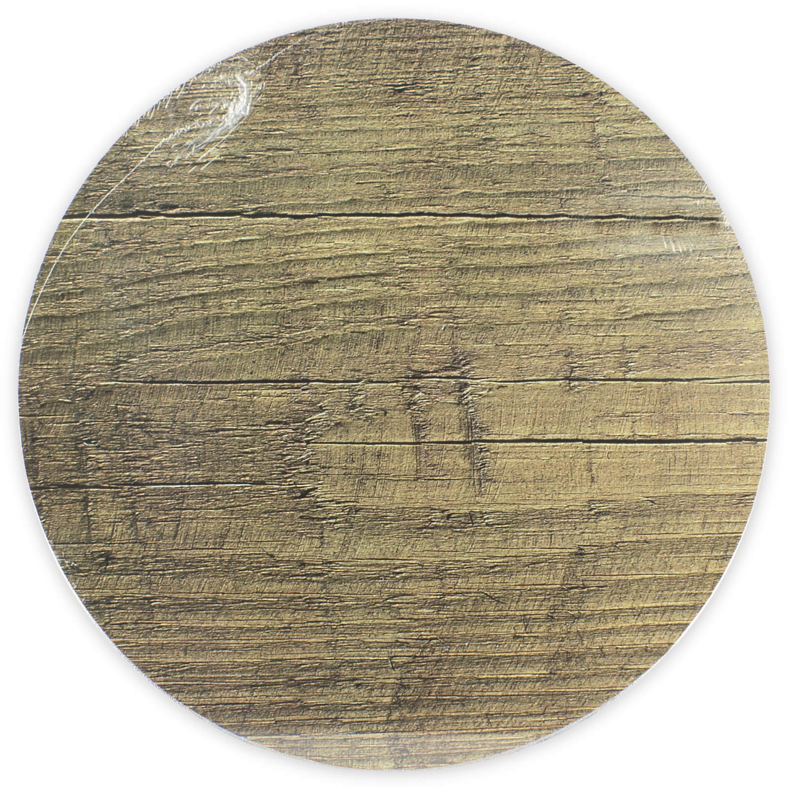 Wooden Print Round Cake / Serving Board 35cm