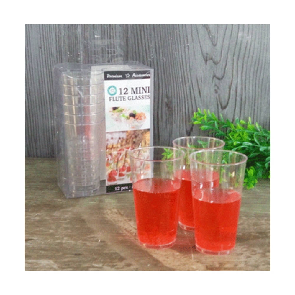 Mini Cocktail Shot Glasses (Pack of 12)