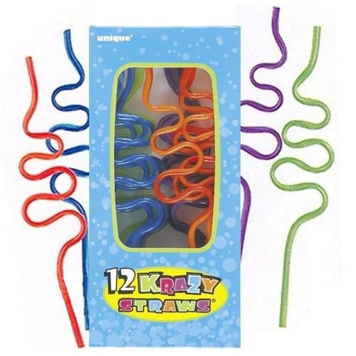 Krazy Straws (Pack of 12)