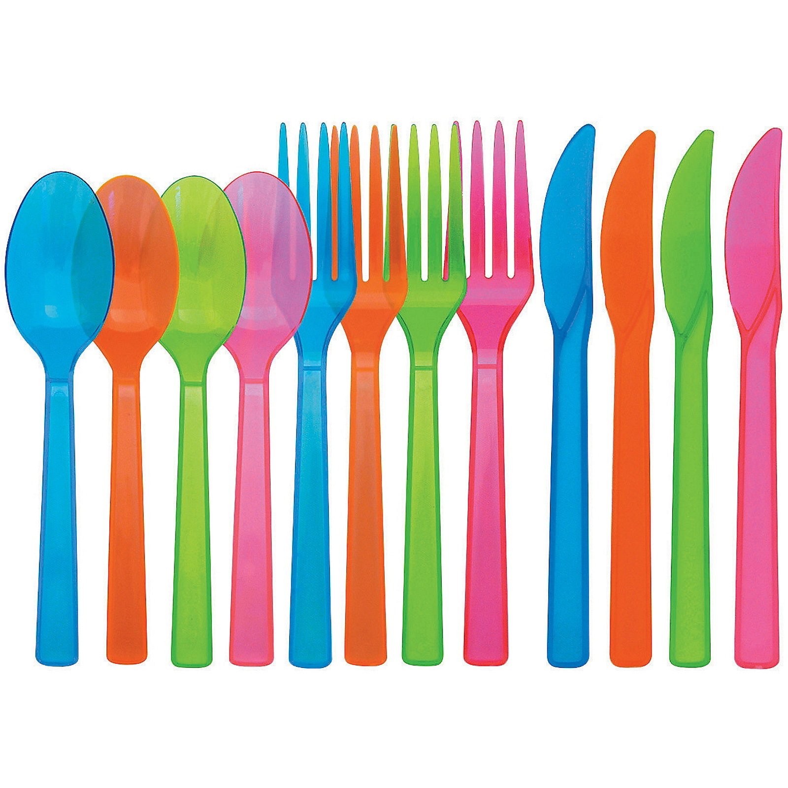 Plastic party outlet cutlery