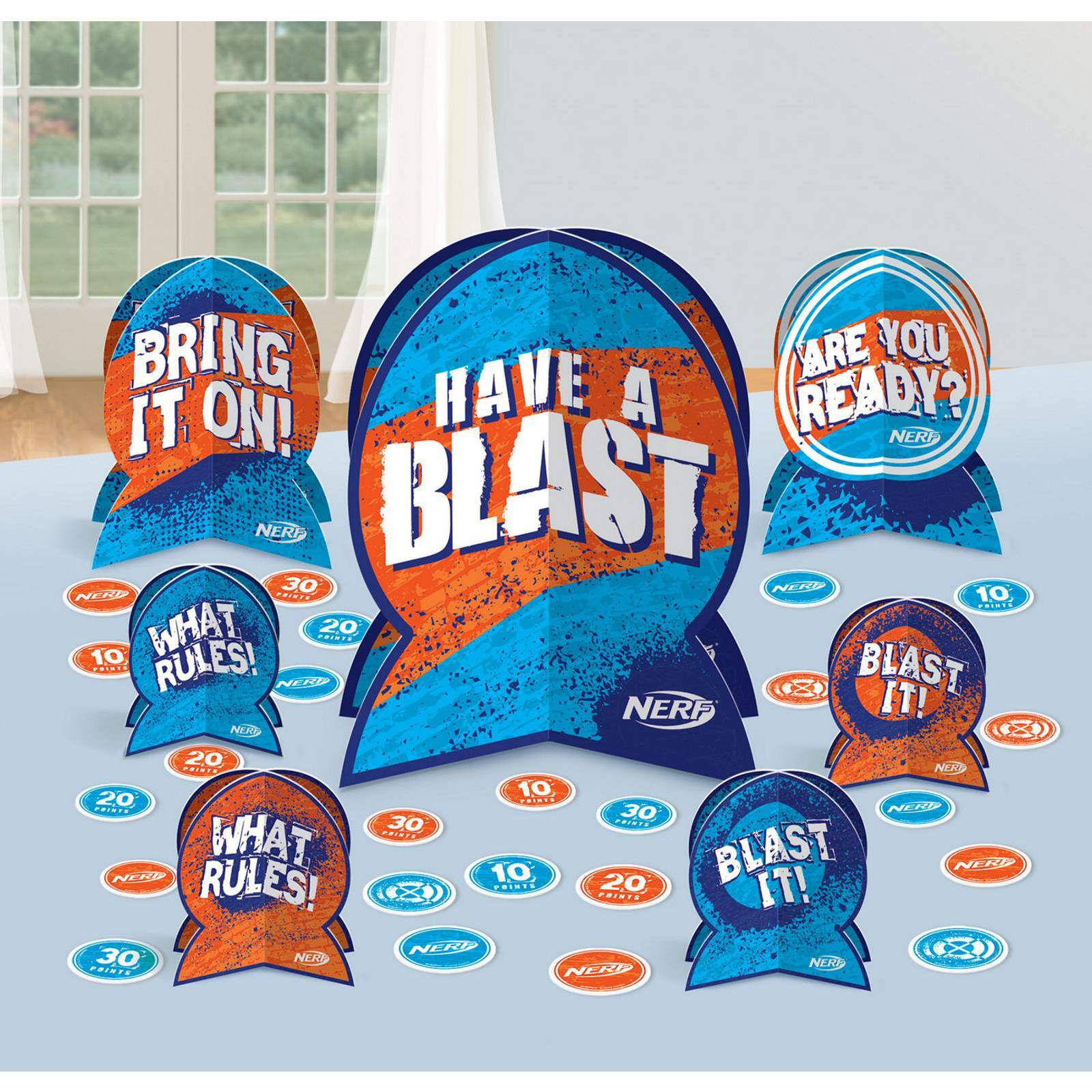 Nerf Table Decorating Kit