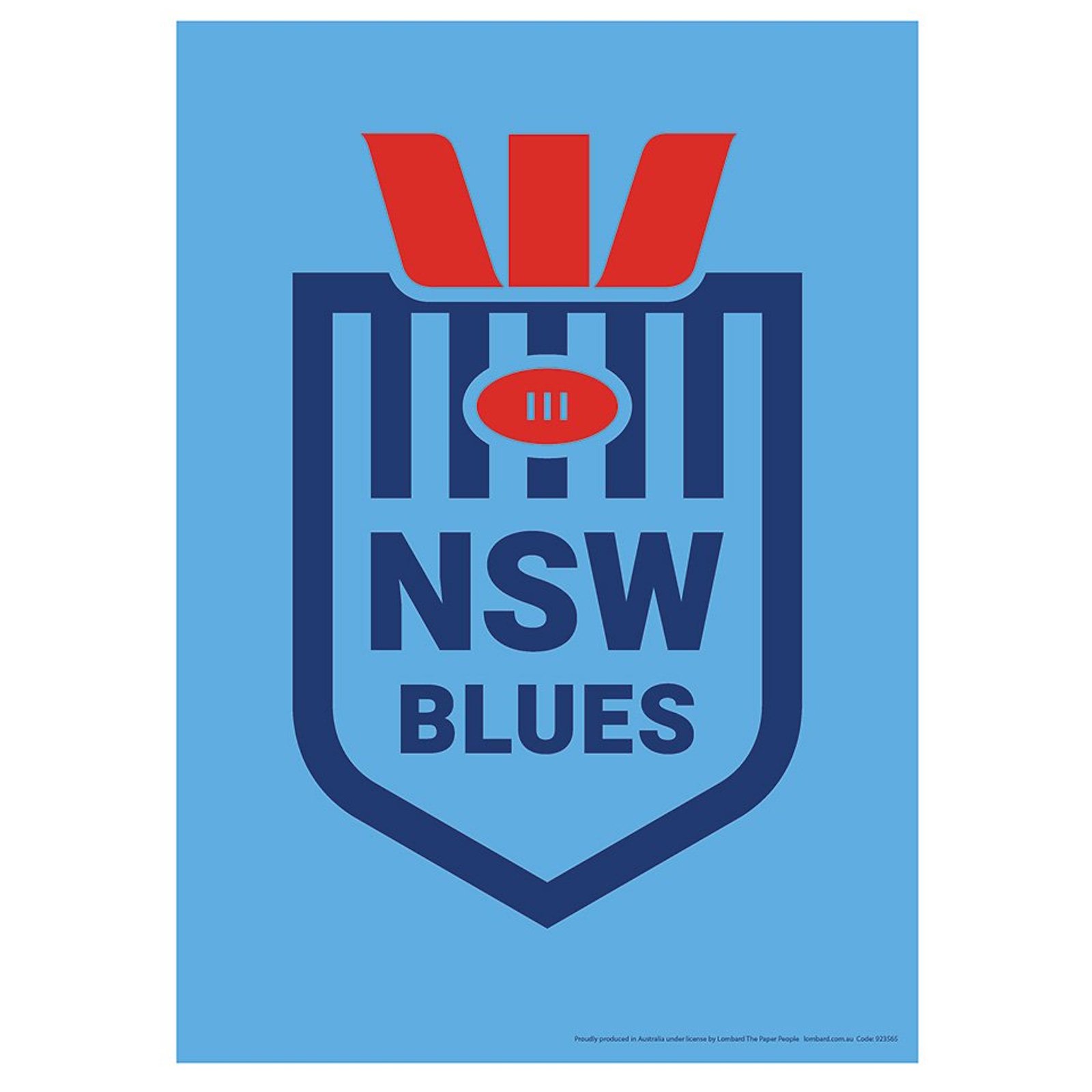NSW Blues Team Poster
