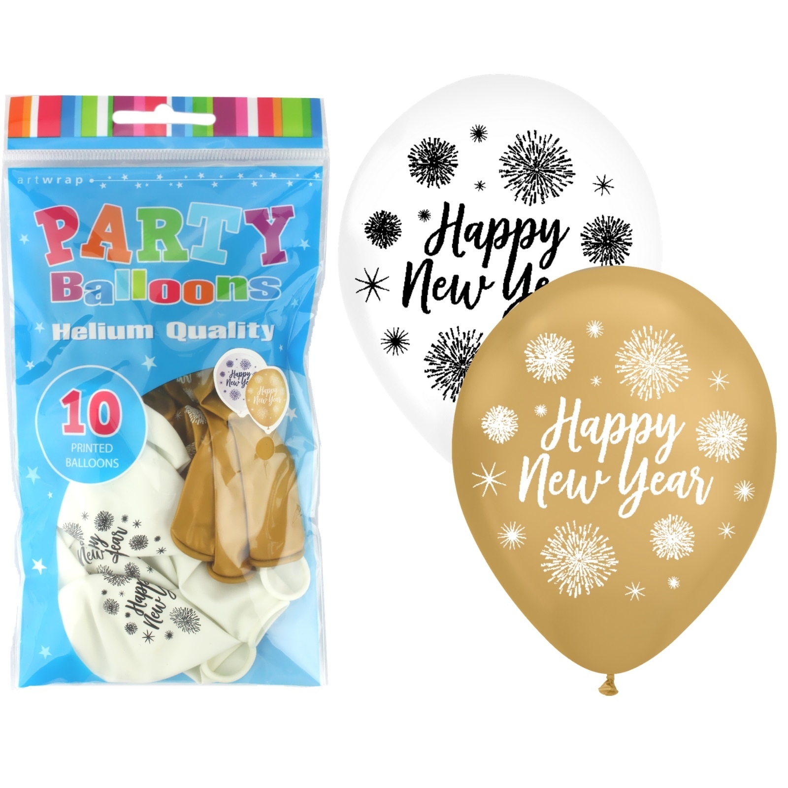 Pop Fizz Cheers Balloons (Pack of 10)