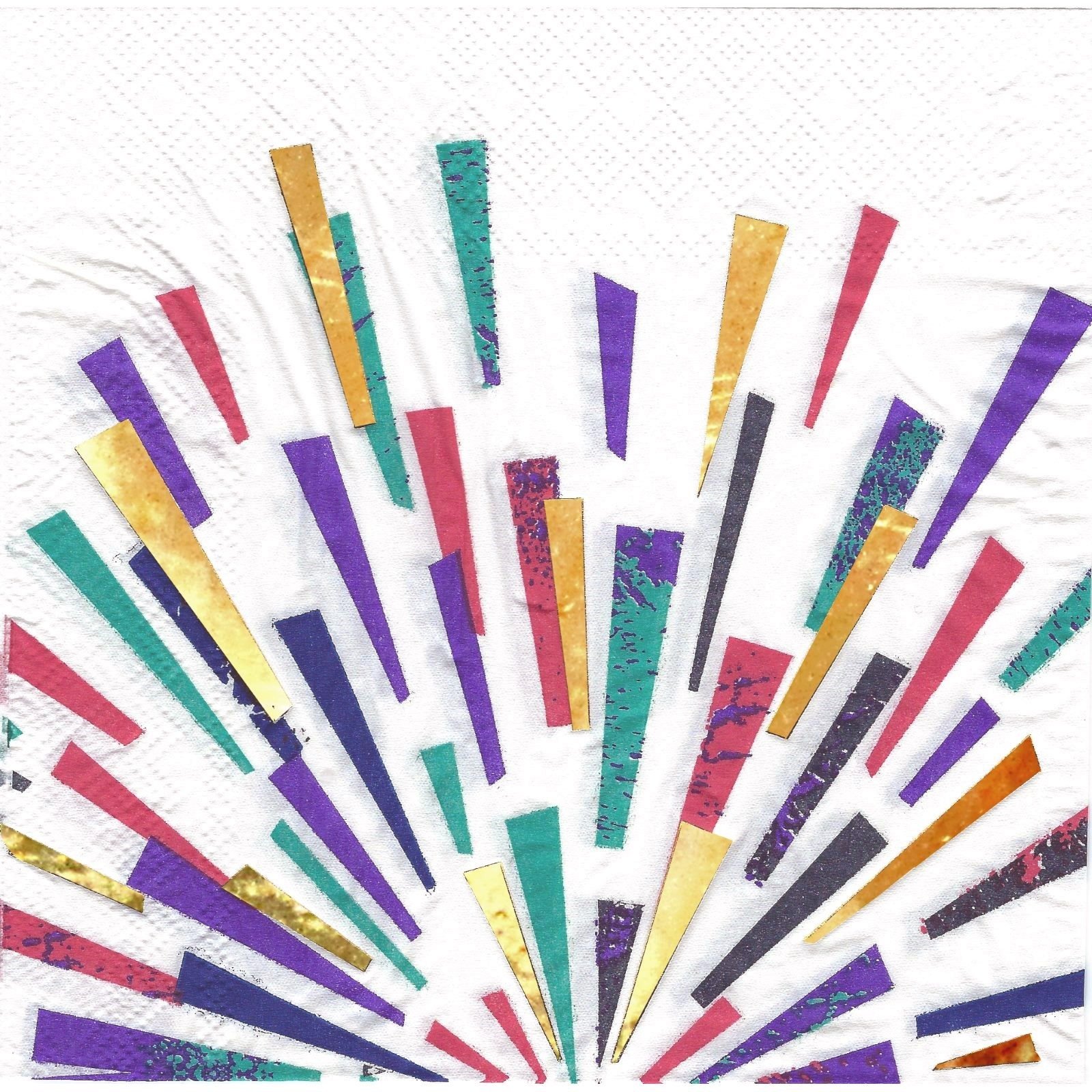 Pop Fizz Cheers Large Napkins / Serviettes (Pack of 10)