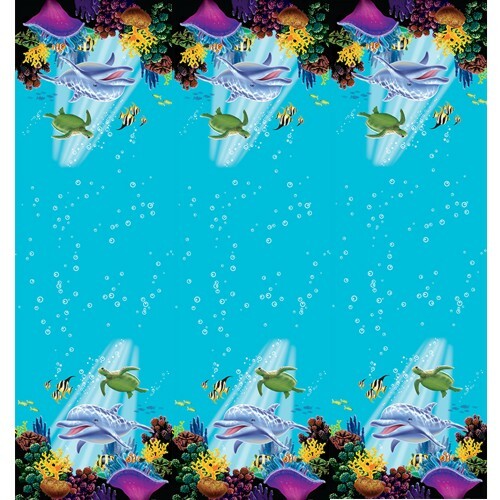 Ocean Party Plastic Tablecloth