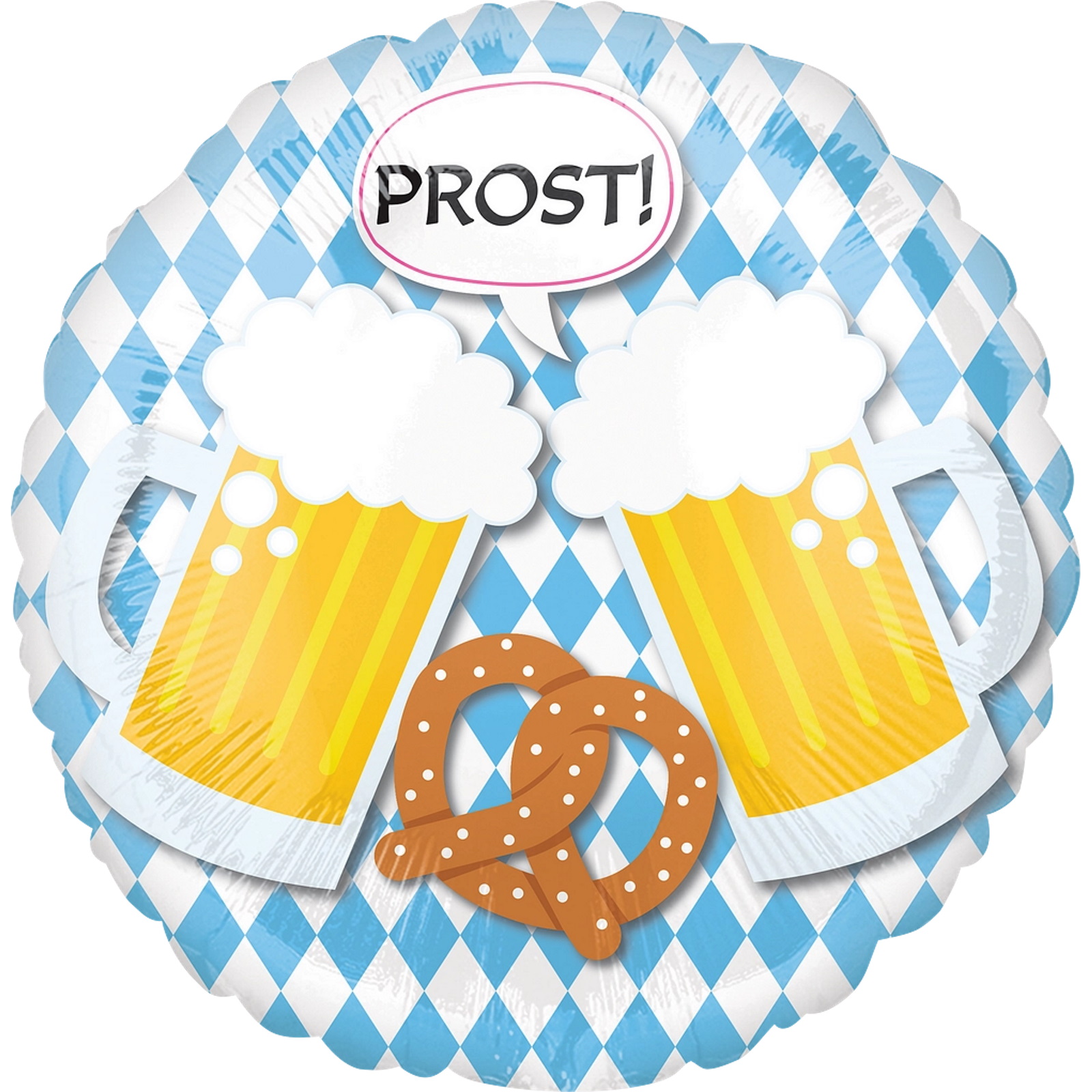 Oktoberfest Foil Helium Balloon