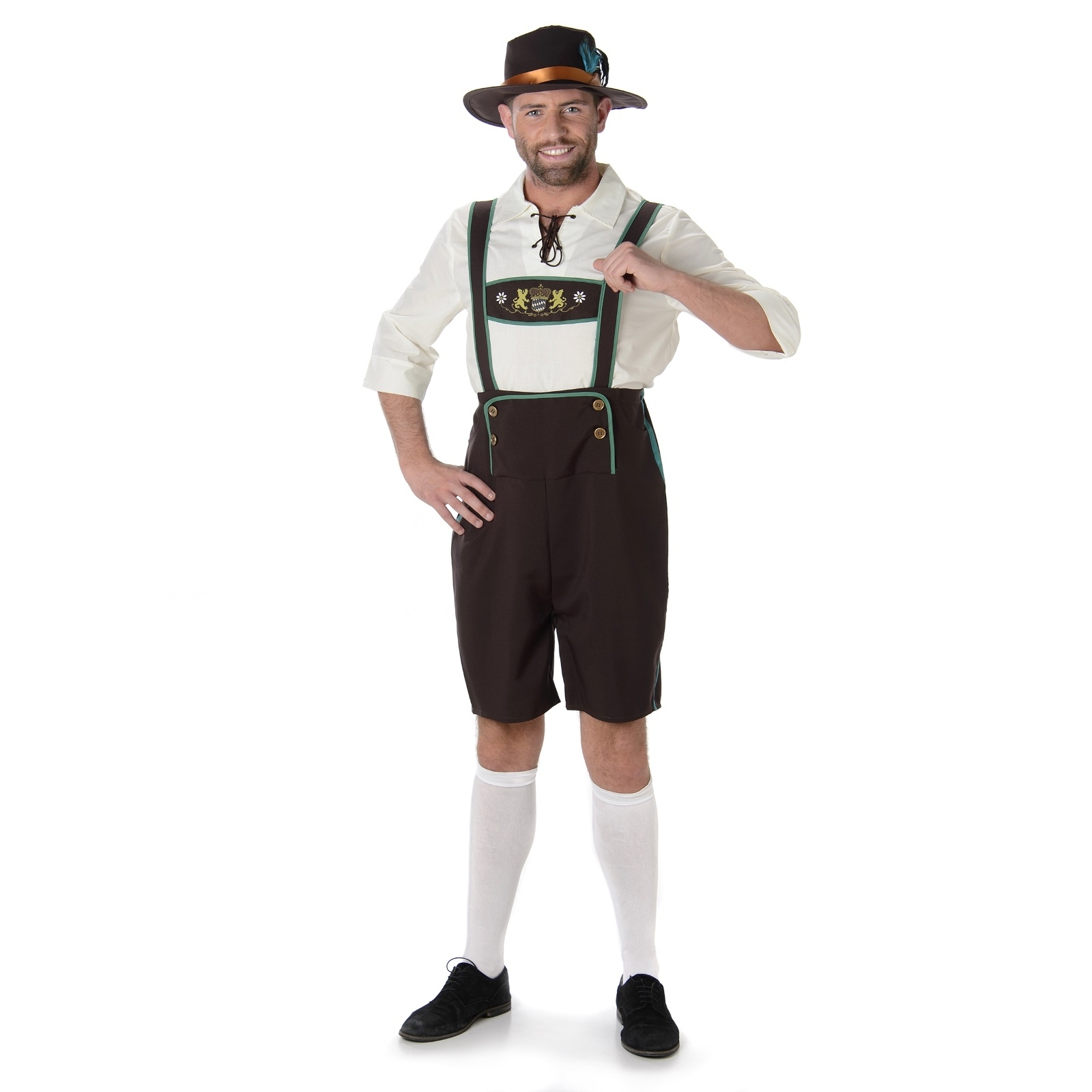 Mens Bavarian Man Costume Extra Large 
