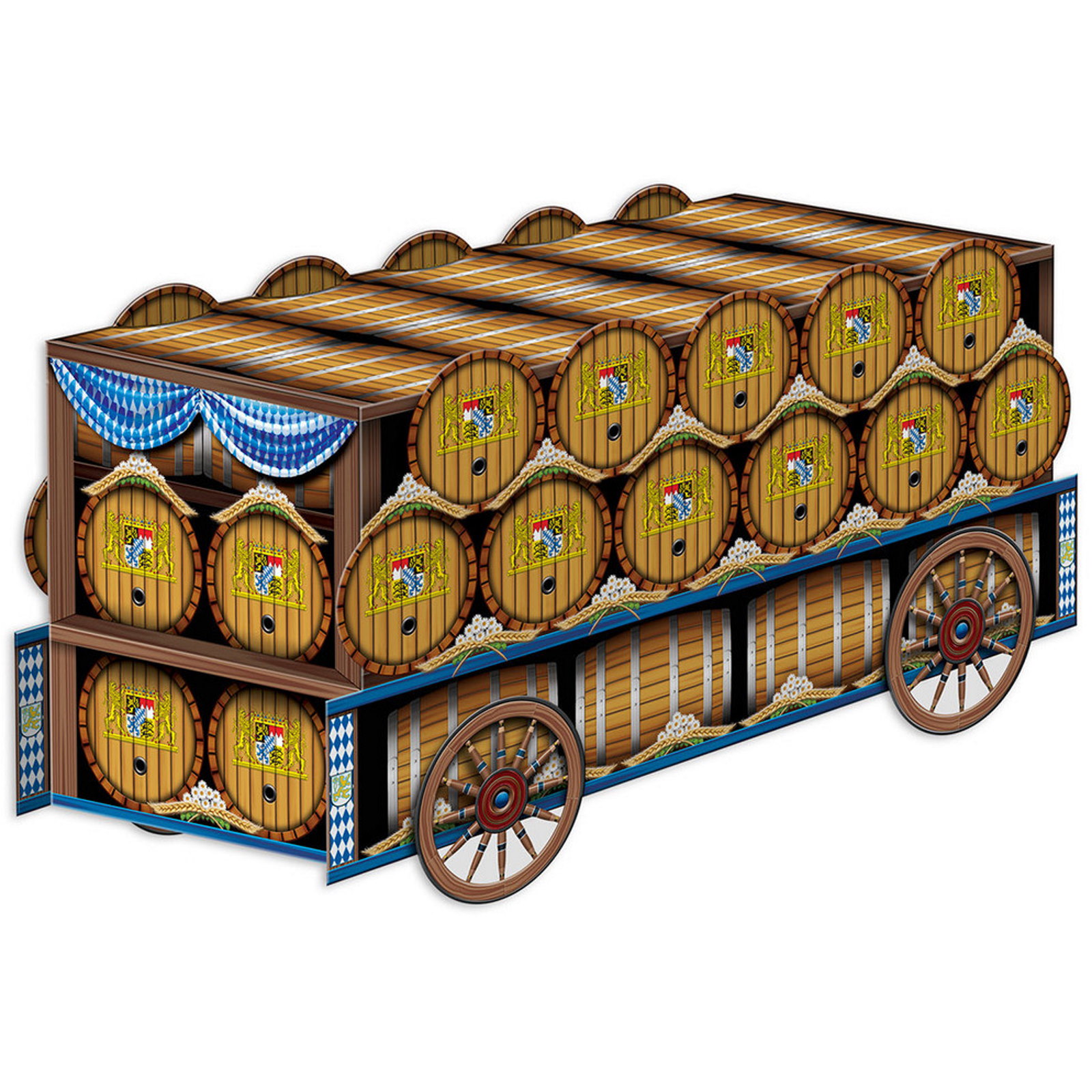 Oktoberfest Beer Wagon Centrepiece