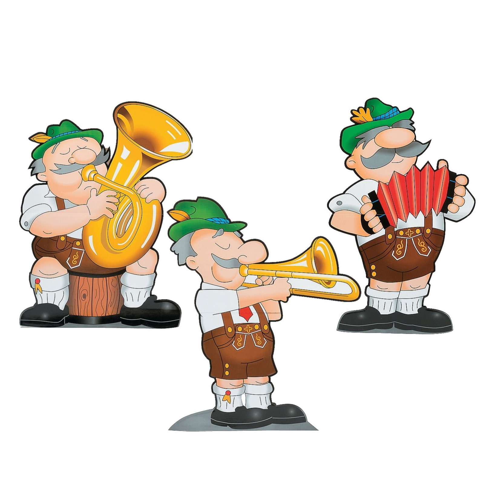 Oktoberfest Band Stand Up Photo Props