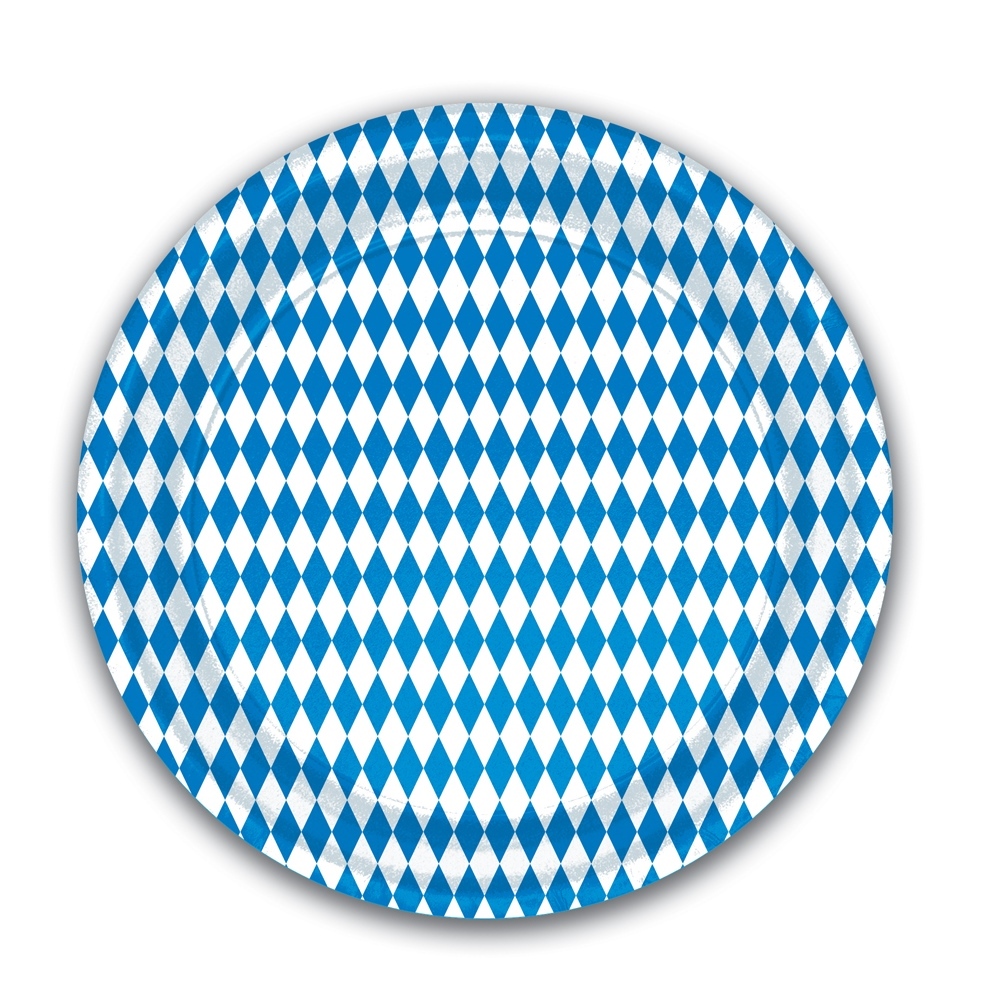 Oktoberfest Large Paper Plates (Pack of 8)