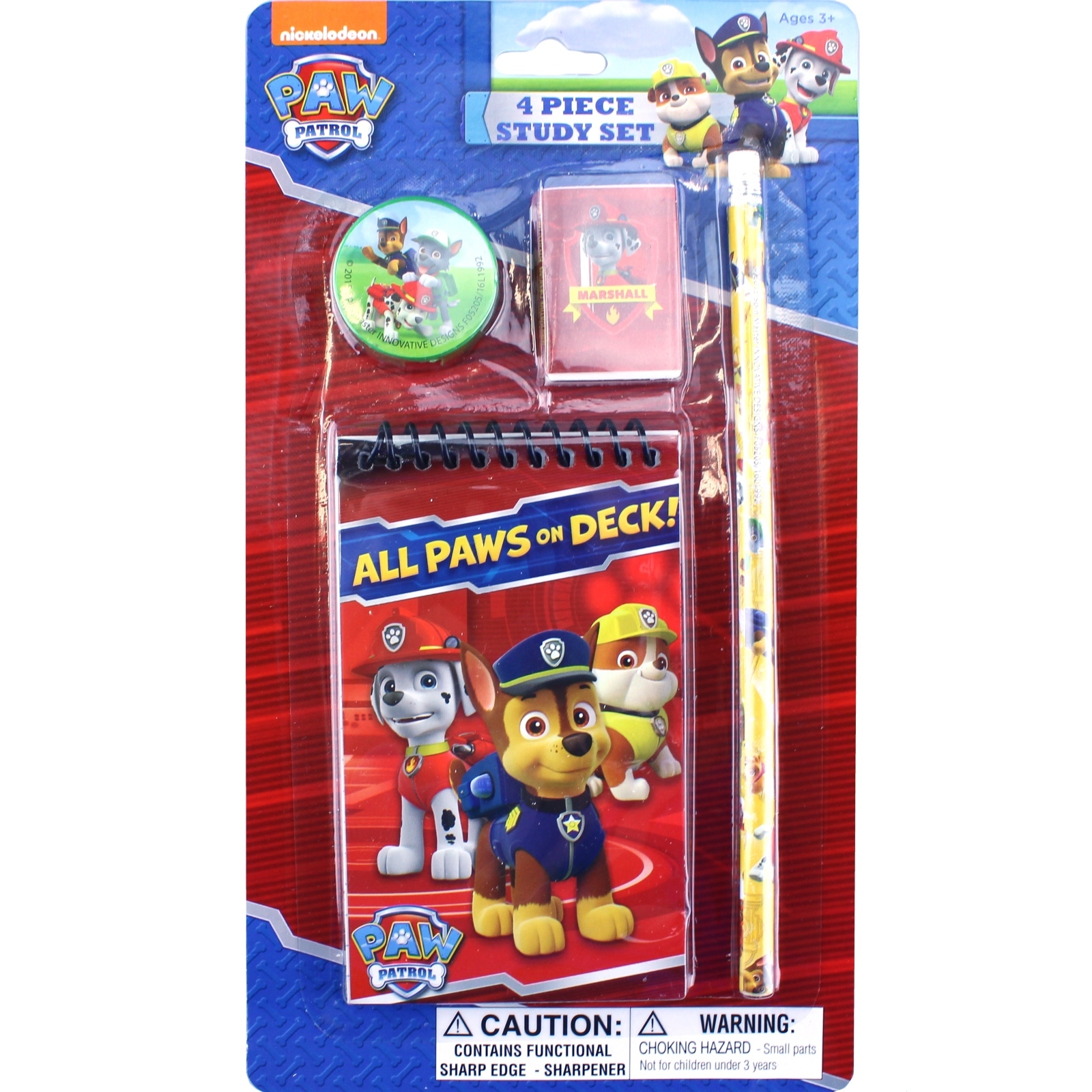 Paw Patrol Stationery Set (4 pieces)