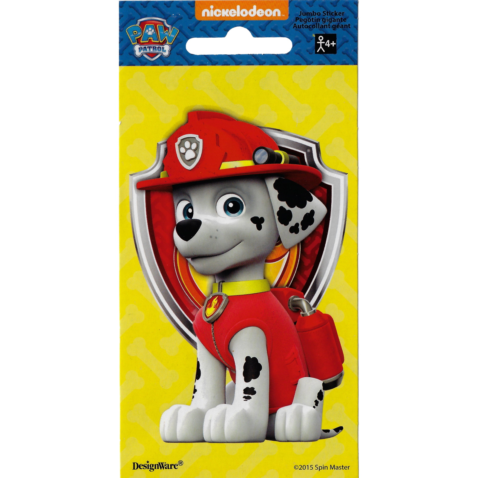 Paw Patrol Marshal Jumbo Stickers (Pack of 24)