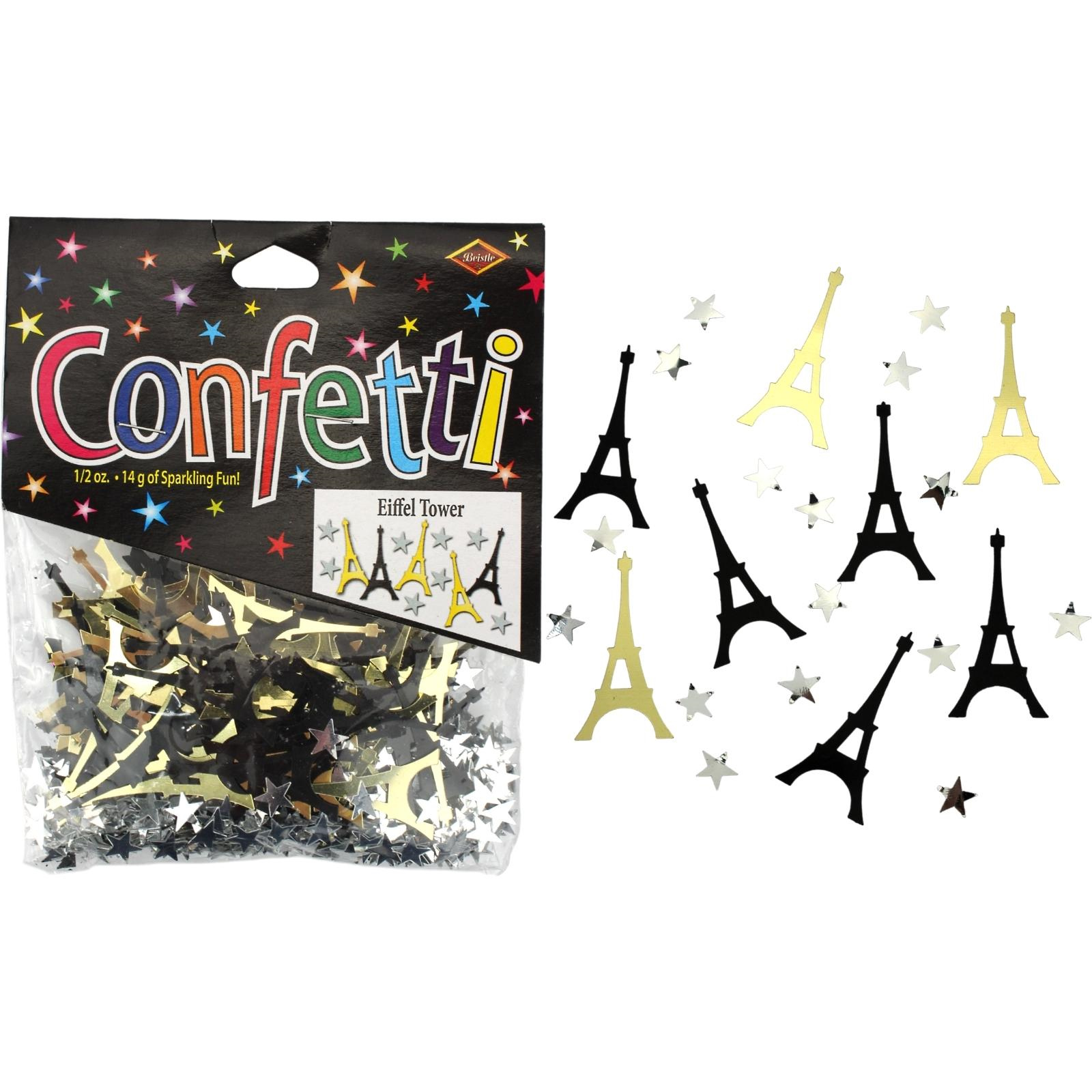 Eiffel Tower & Star Confetti / Table Scatters (14g)