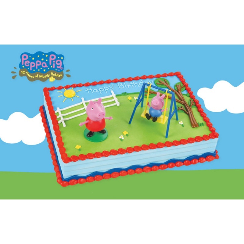 Peppa Pig Cake Decoration Set