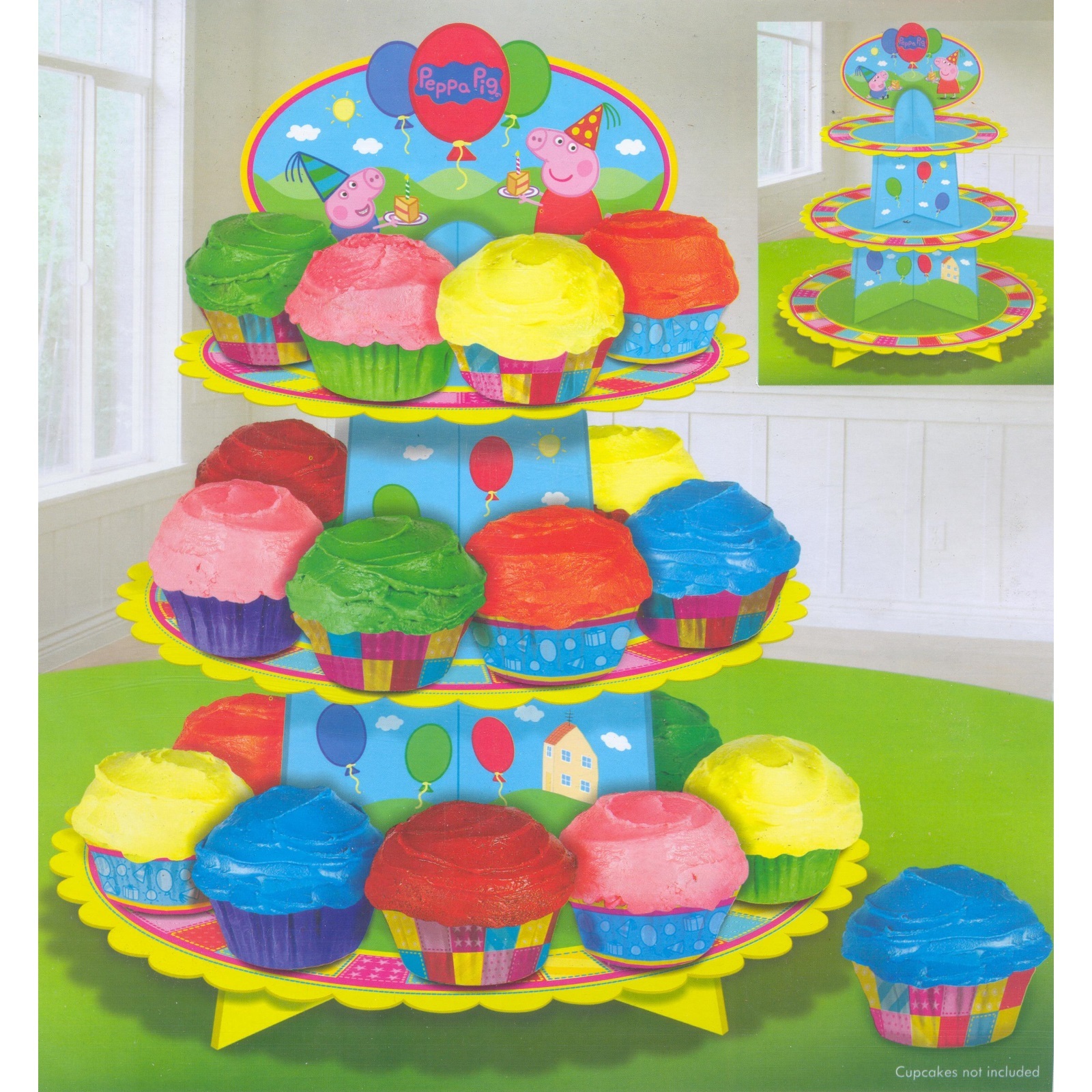 Peppa Pig Cupcake Stand