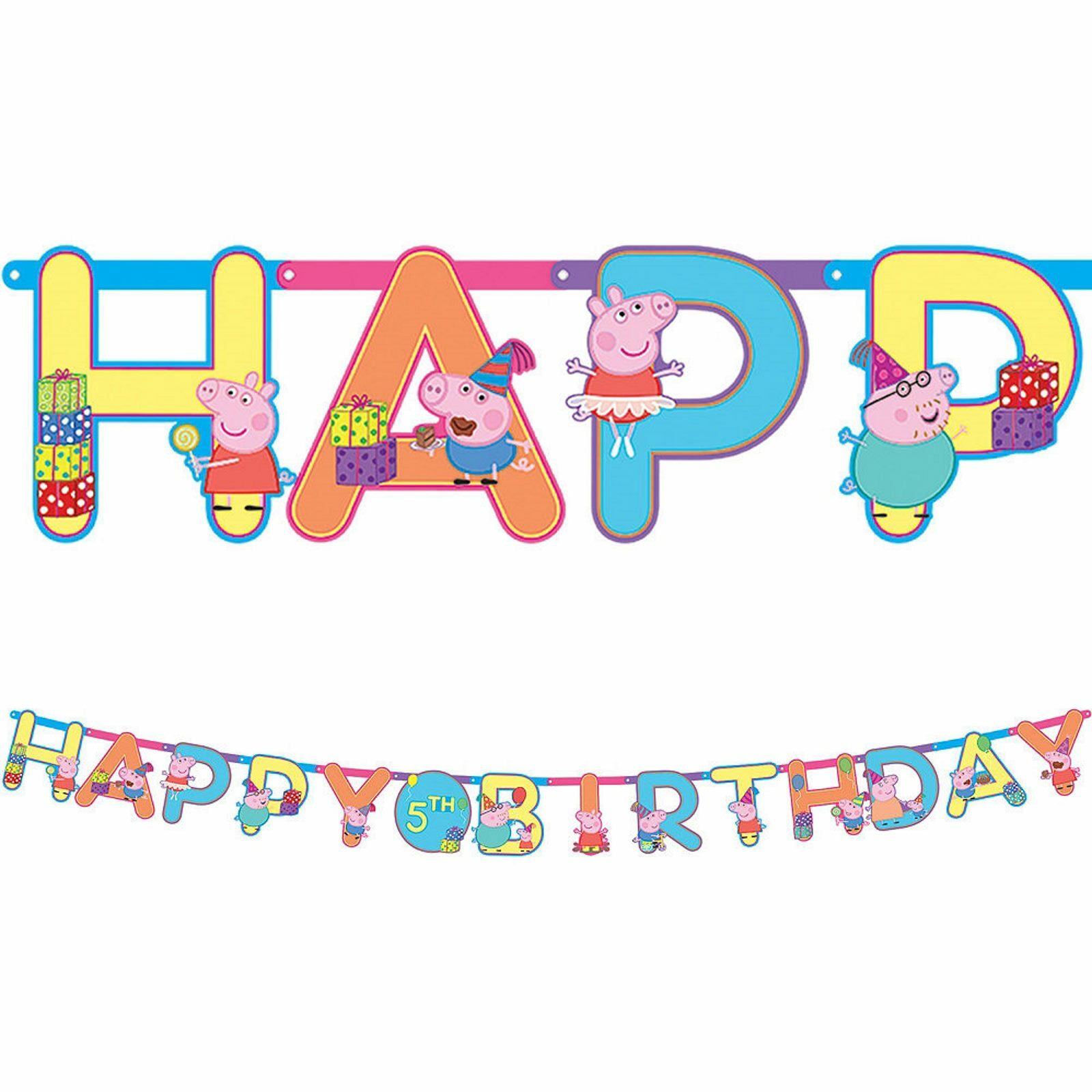 Peppa Pig Jumbo Add An Age Banner Kit