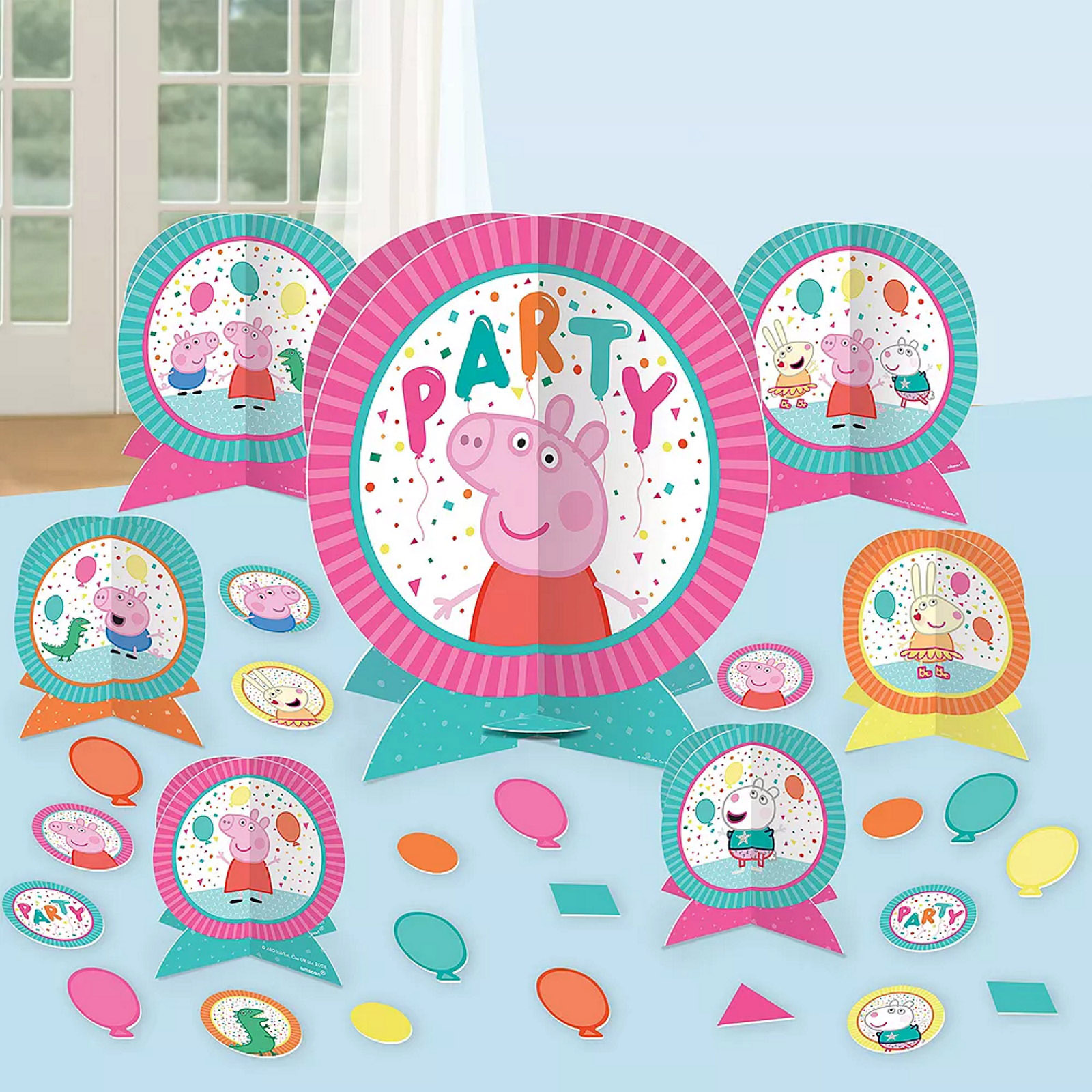 Peppa Pig Confetti Table Decorating Kit
