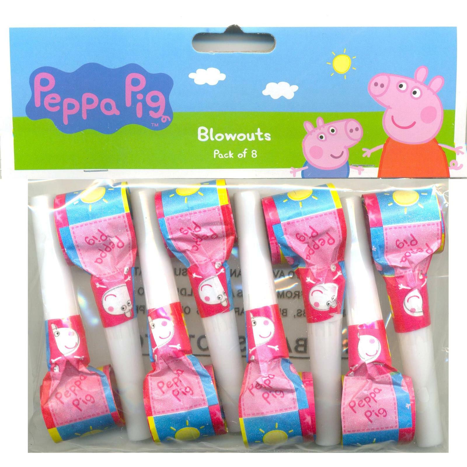 Peppa Pig Blowers (Pack of 8)