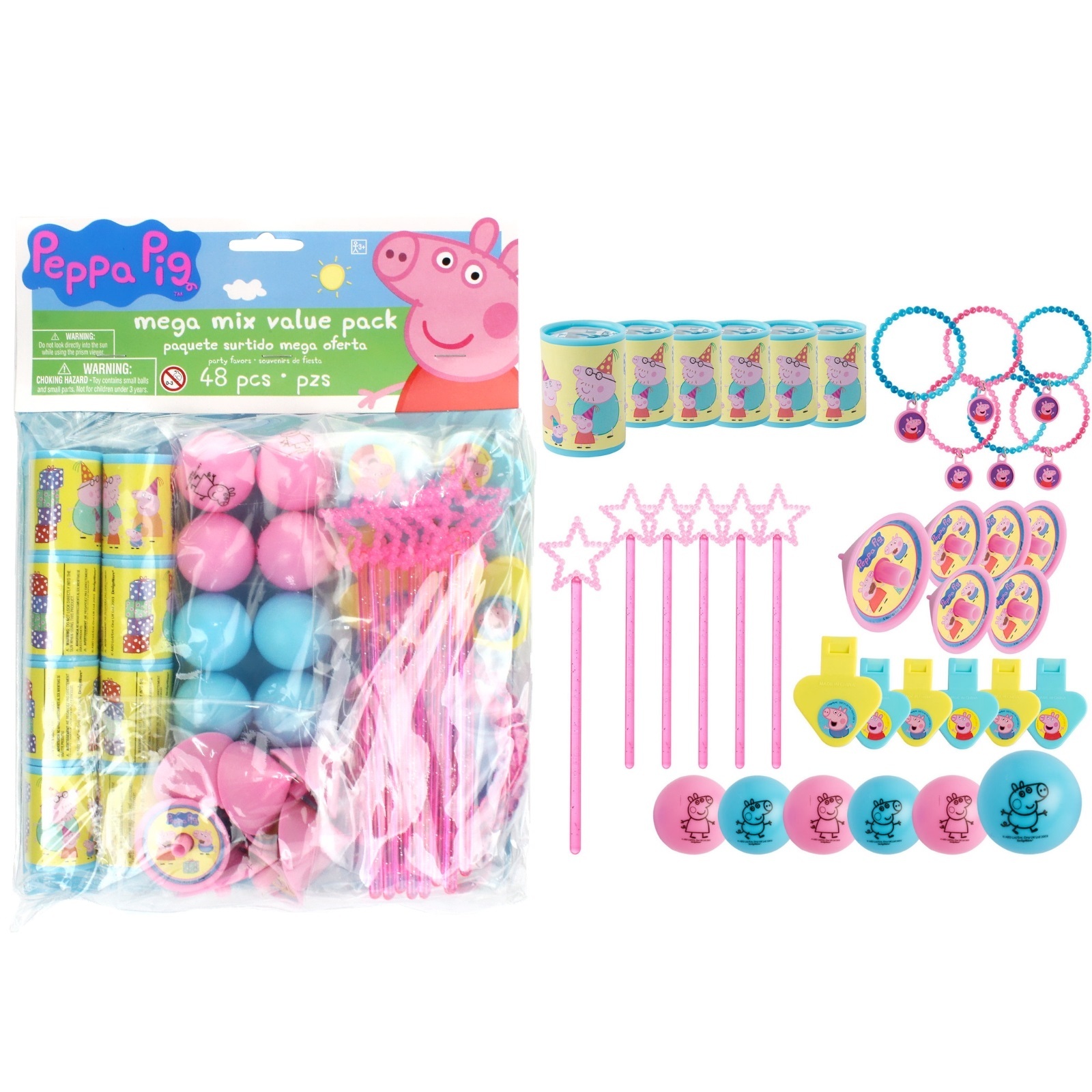Peppa Pig Mega Value Favour Pack (48 Pieces)