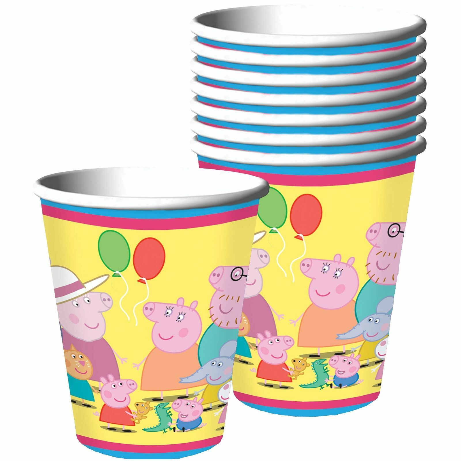 Peppa Pig Paper Cups (Pack of 8)