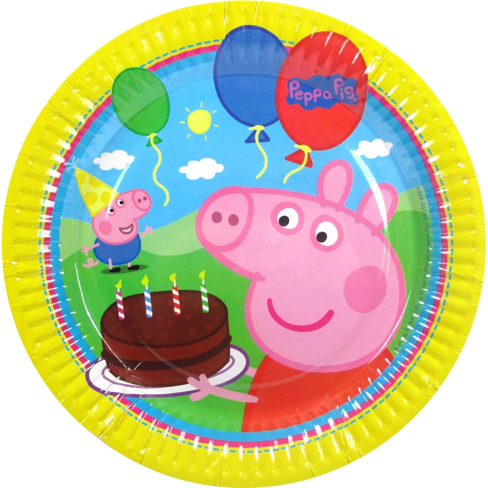 Peppa Pig Large Paper Plates (Pack of 8)