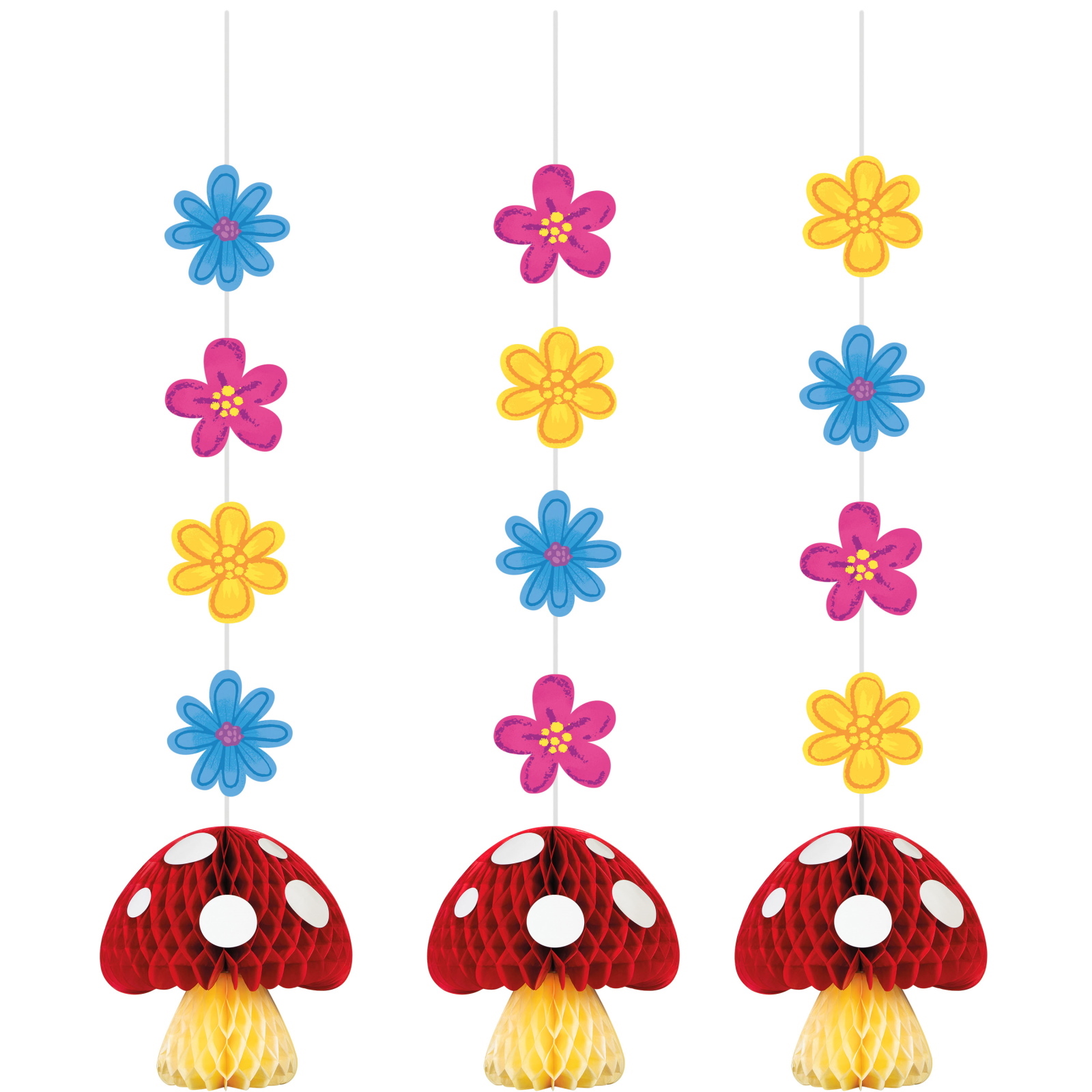 Party Gnomes Hanging Decorations (Pack of 3)