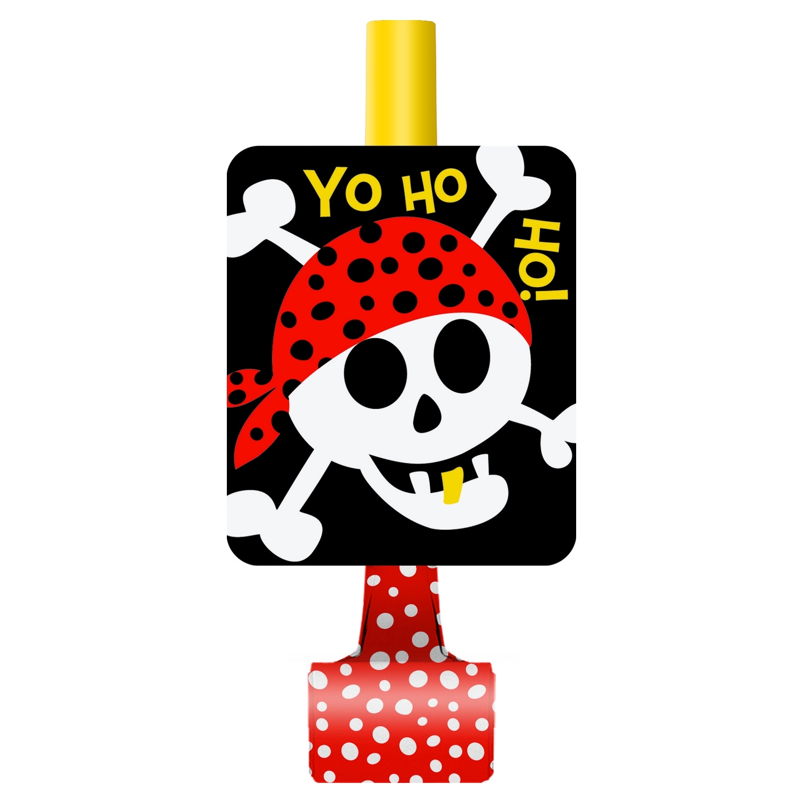 Pirate Fun Party Blowers (Pack of 8)
