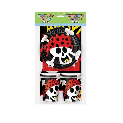 Pirate Fun Party Pack (For 8 Guests)
