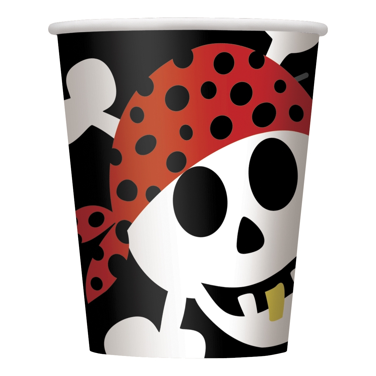Pirate Fun Paper Cups (Pack of 8)