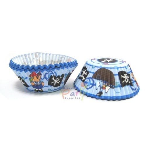 Pirate Baking Cups Patty Pans (Pack of 50)