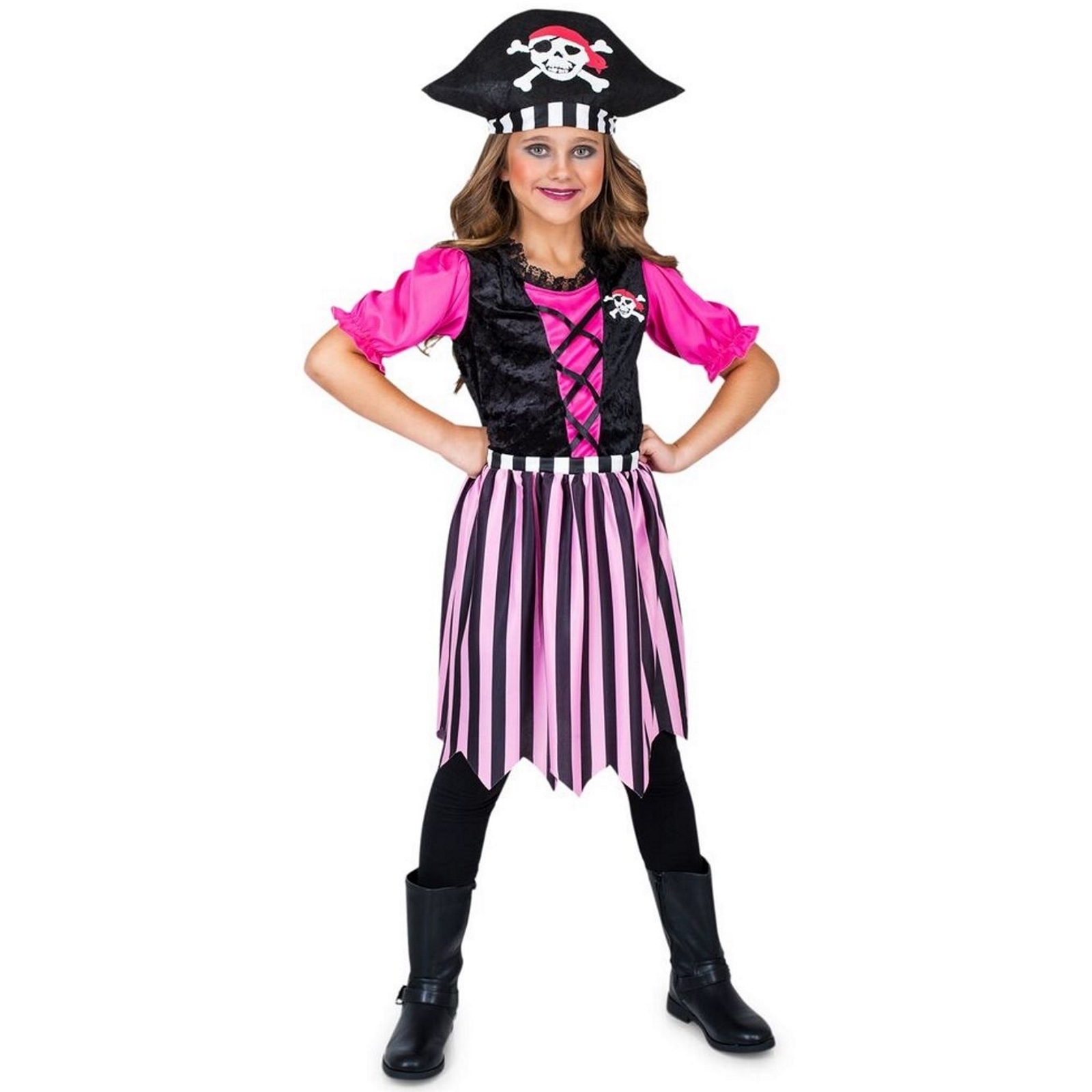 High Seas Pirate Girl Childs Costume Small