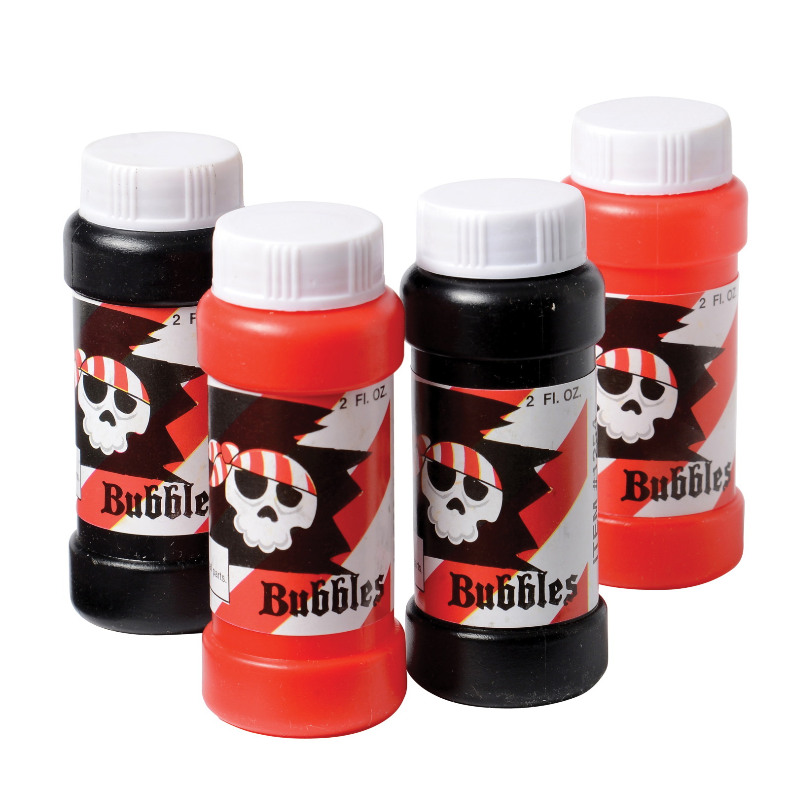 Pirate Bubble Bottles (Pack of 12)