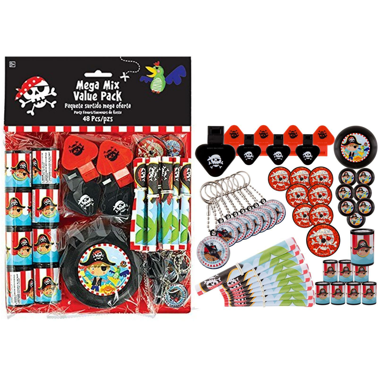 Little Pirate Mega Value Favour Pack (48 Pieces)