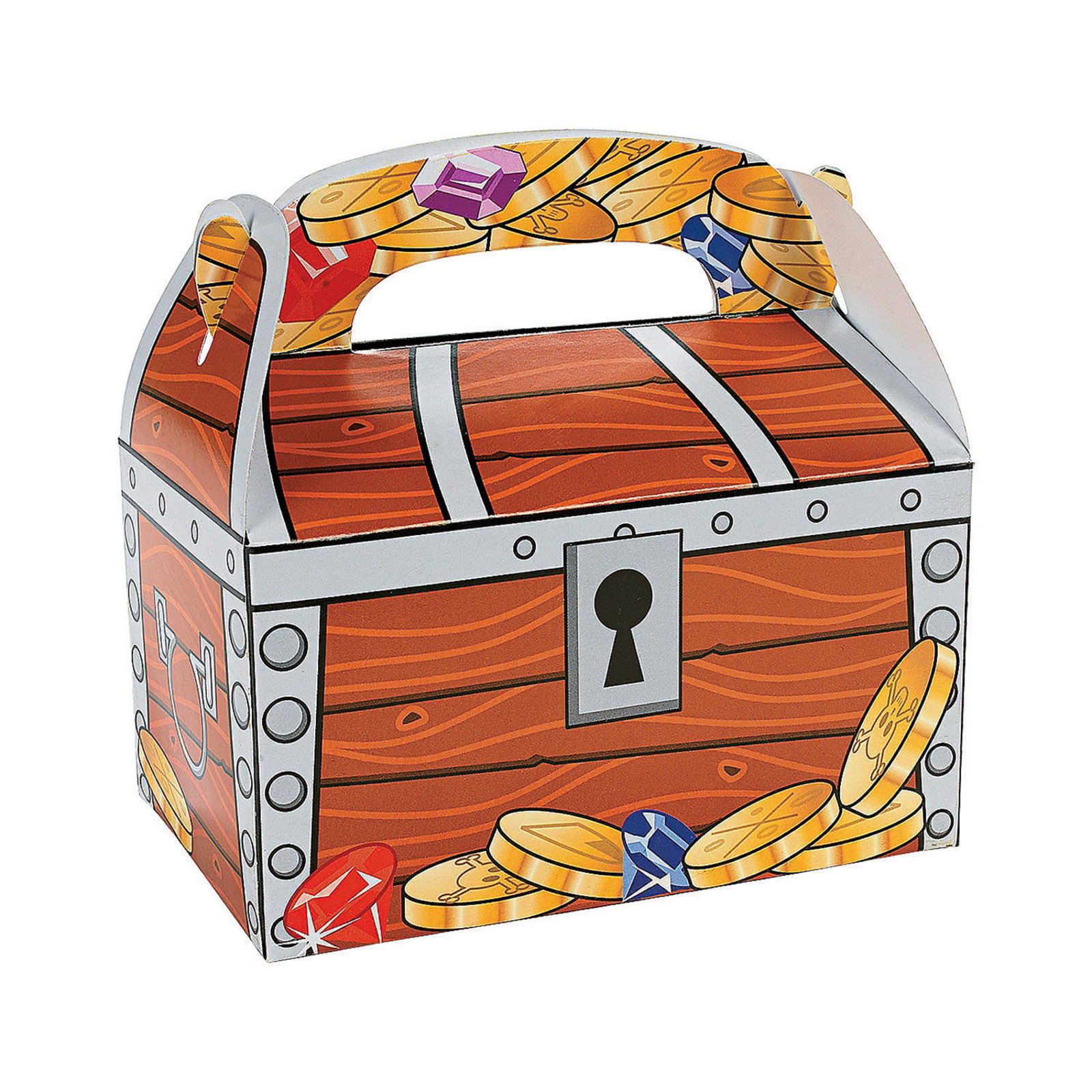 Pirate Chest Lolly/Treat Boxes (Pack of 12)