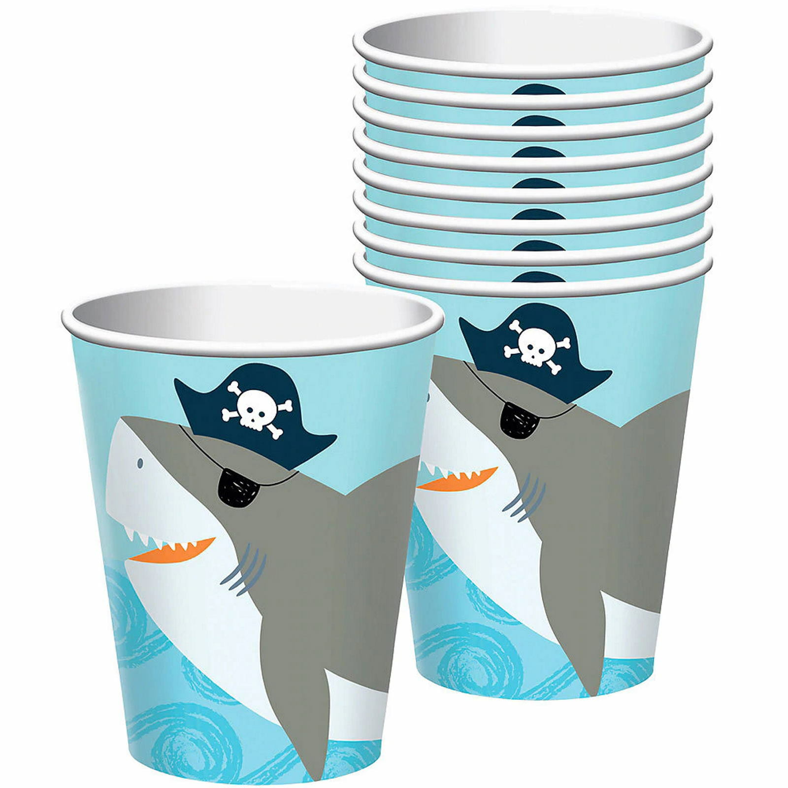 Ahoy Birthday Paper Cups (Pack of 18)