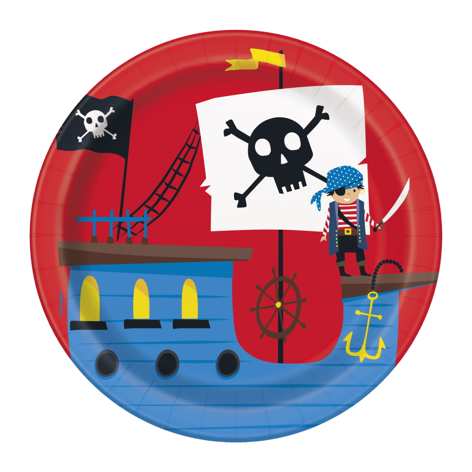 Ahoy Pirate Paper Cups (Pack of 8) | Ahoy Pirate | Pirate | Boys ...