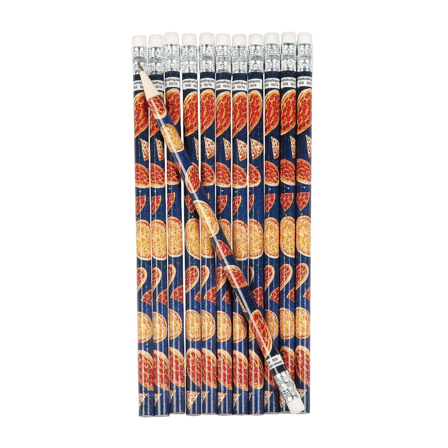 Pizza Pencils (Pack of 12)