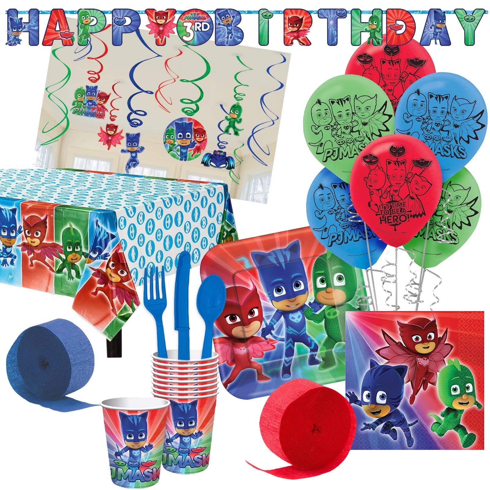 PJ Masks Mega Party Set for 8