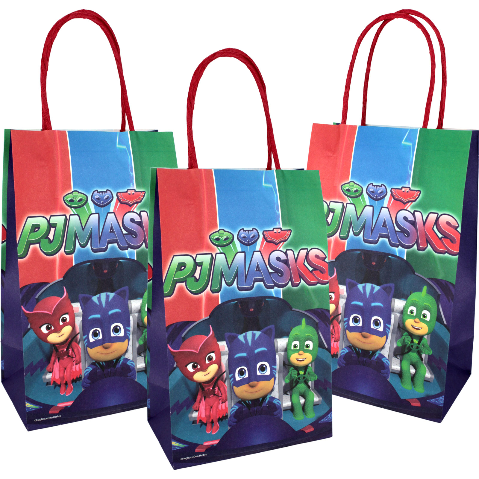 PJ Masks Paper Gift Bags (Pack of 8) 