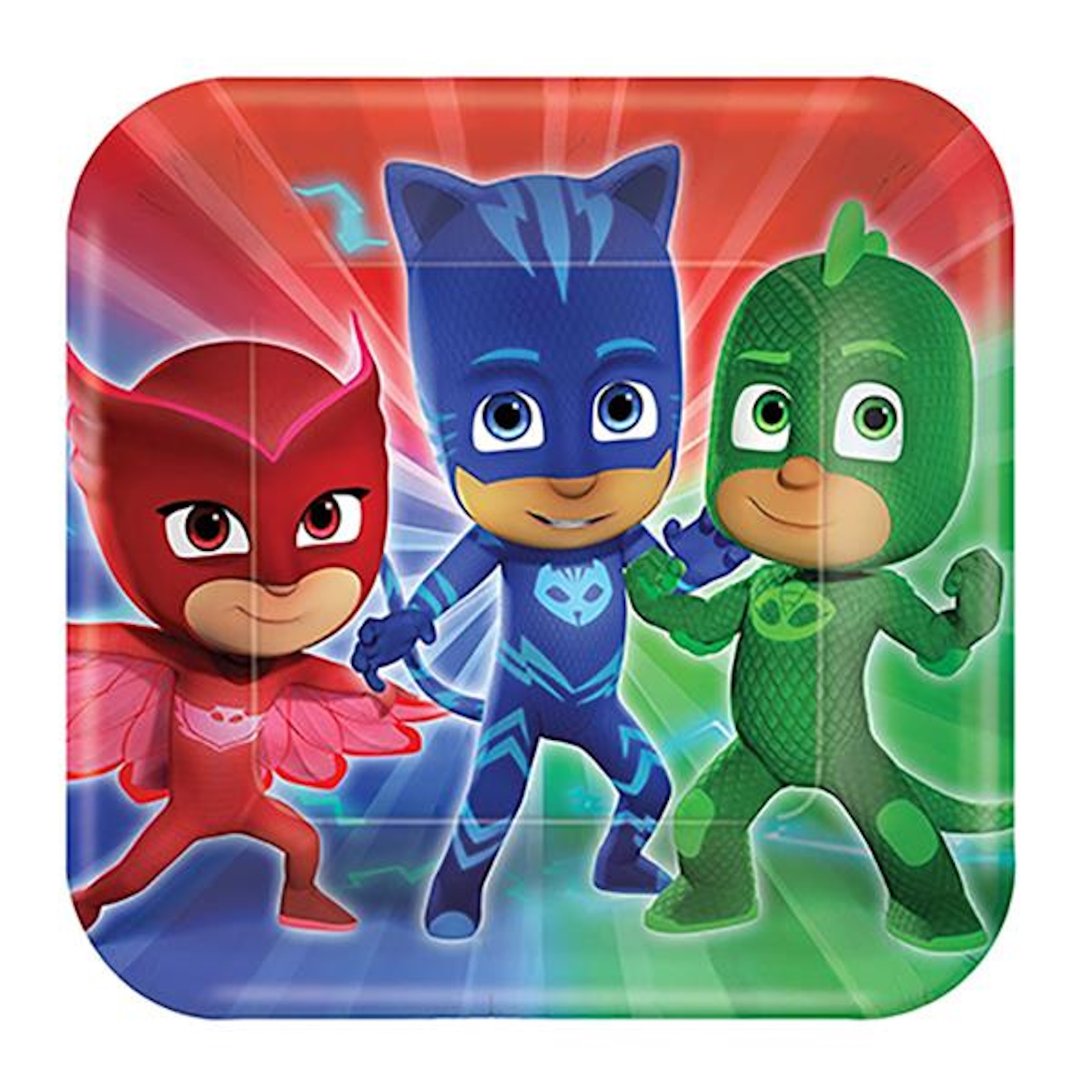 PJ Masks Large Paper Plates (Pack of 8)