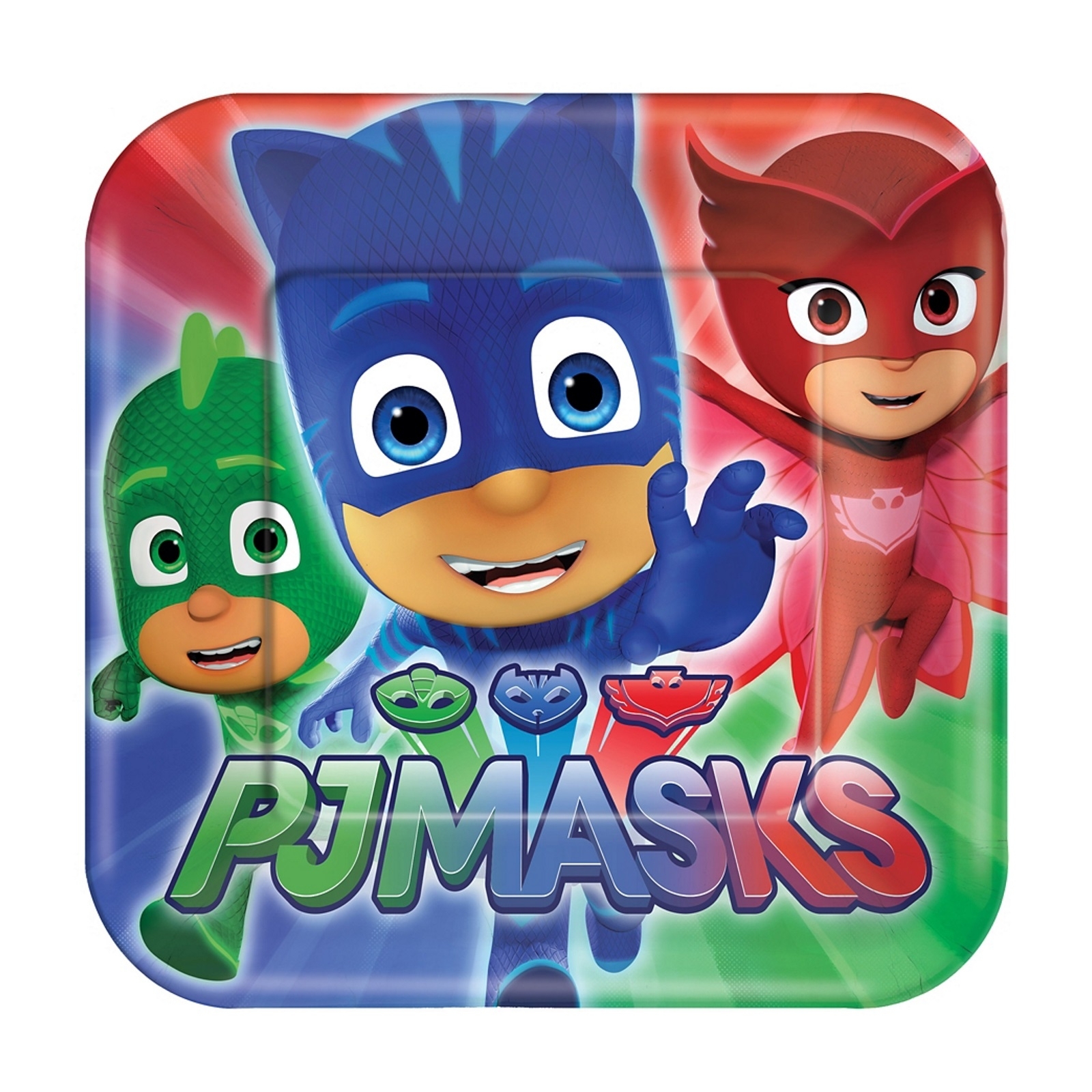 PJ Masks Small Paper Plates (Pack of 8)