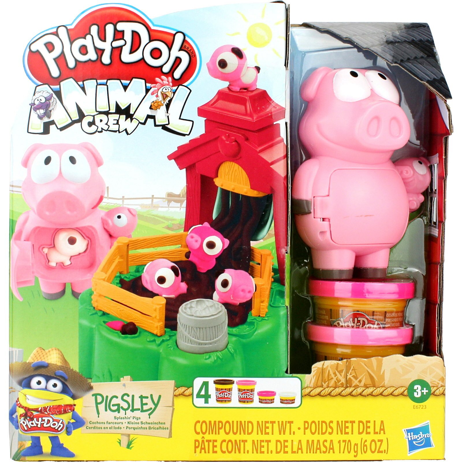 Play-Doh Pigsly and Splashin' Pigs Play Set