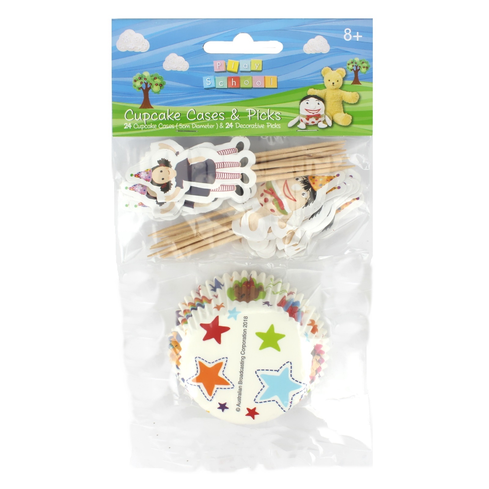 Play School Cupcake Decorating Kit (Set of 24)