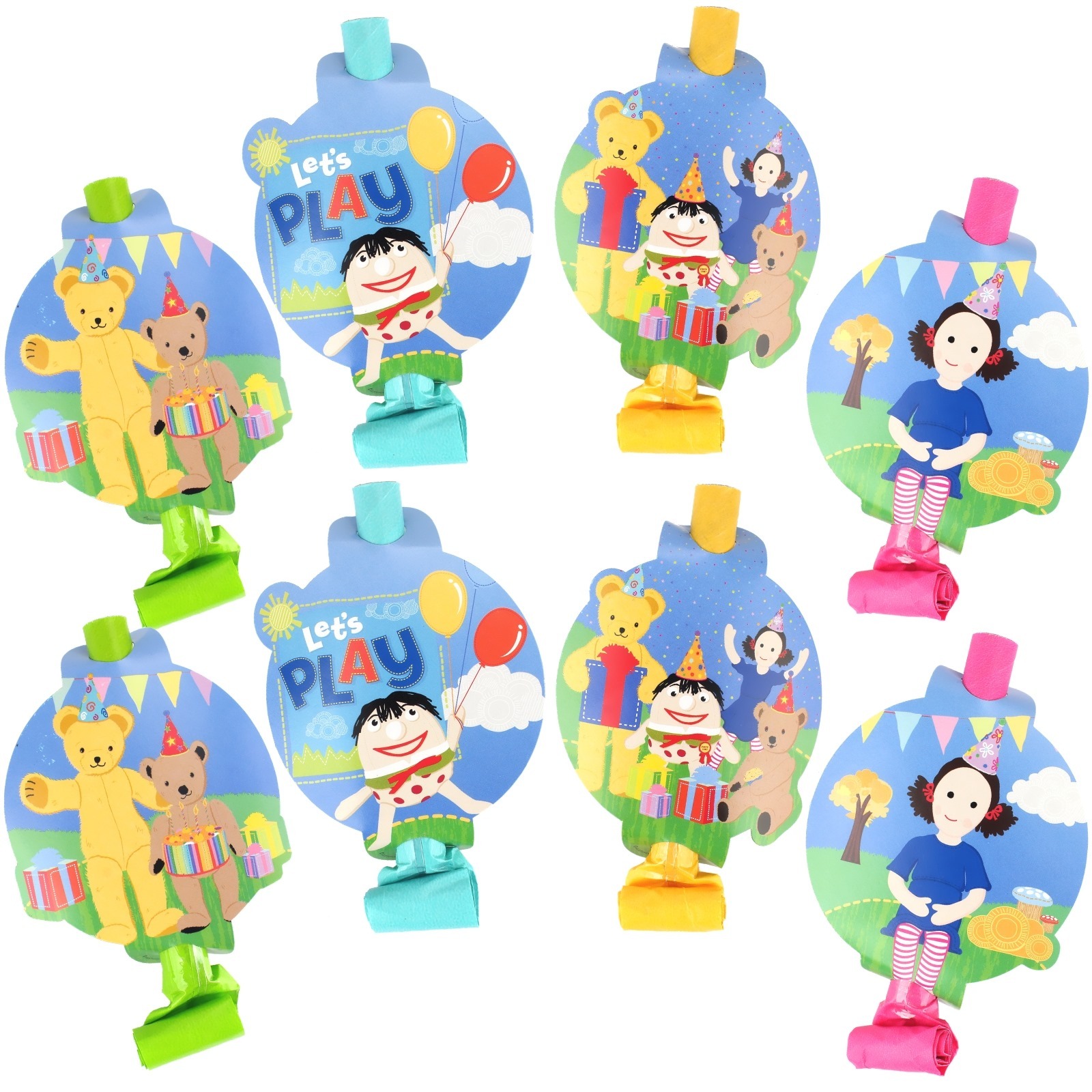 Play School Blowers (Pack of 8)